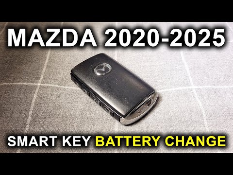 Read more about the article 2020-2025 Mazda Smart Key Fob Battery Replacement. CX3, CX30, CX5, CX50, CX70, CX9, CX90, MX5.