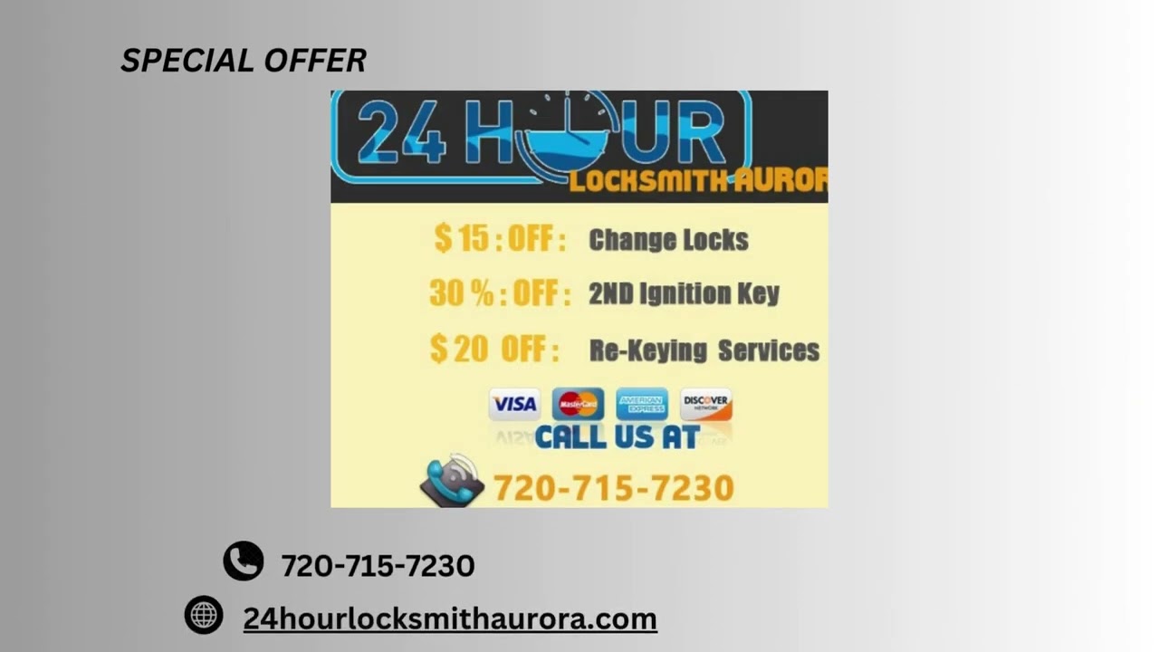 Read more about the article 24 Hour Locksmith Aurora CO