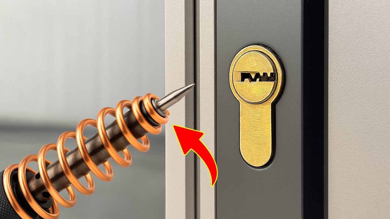 You are currently viewing Just Put This On The Lock Thieves Give Up Instantly😱! Every House Needs This And No One Does It