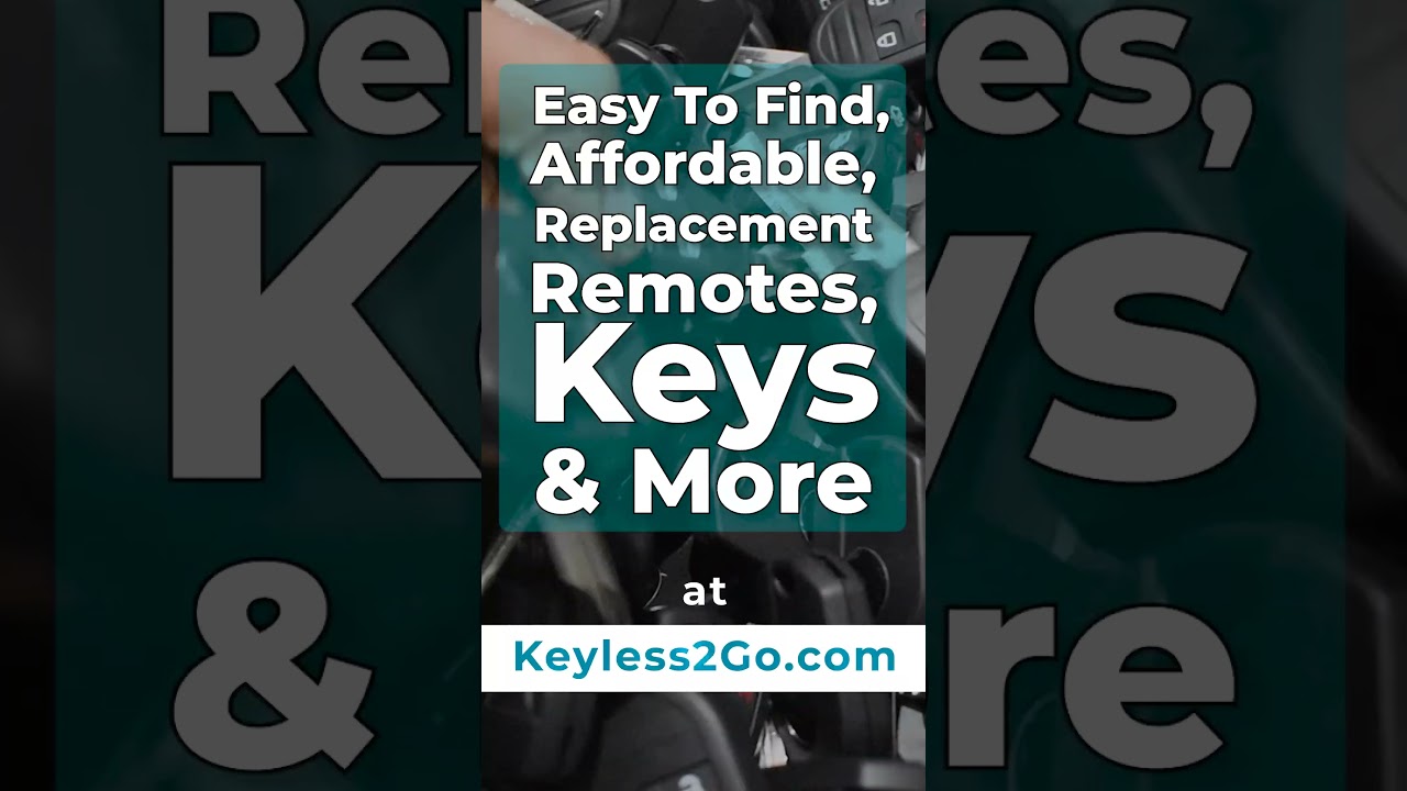 Read more about the article Lost or Broken Car Key? #affordablecarkeys #carkeyreplacement at Keyless2Go! #automobile #diy