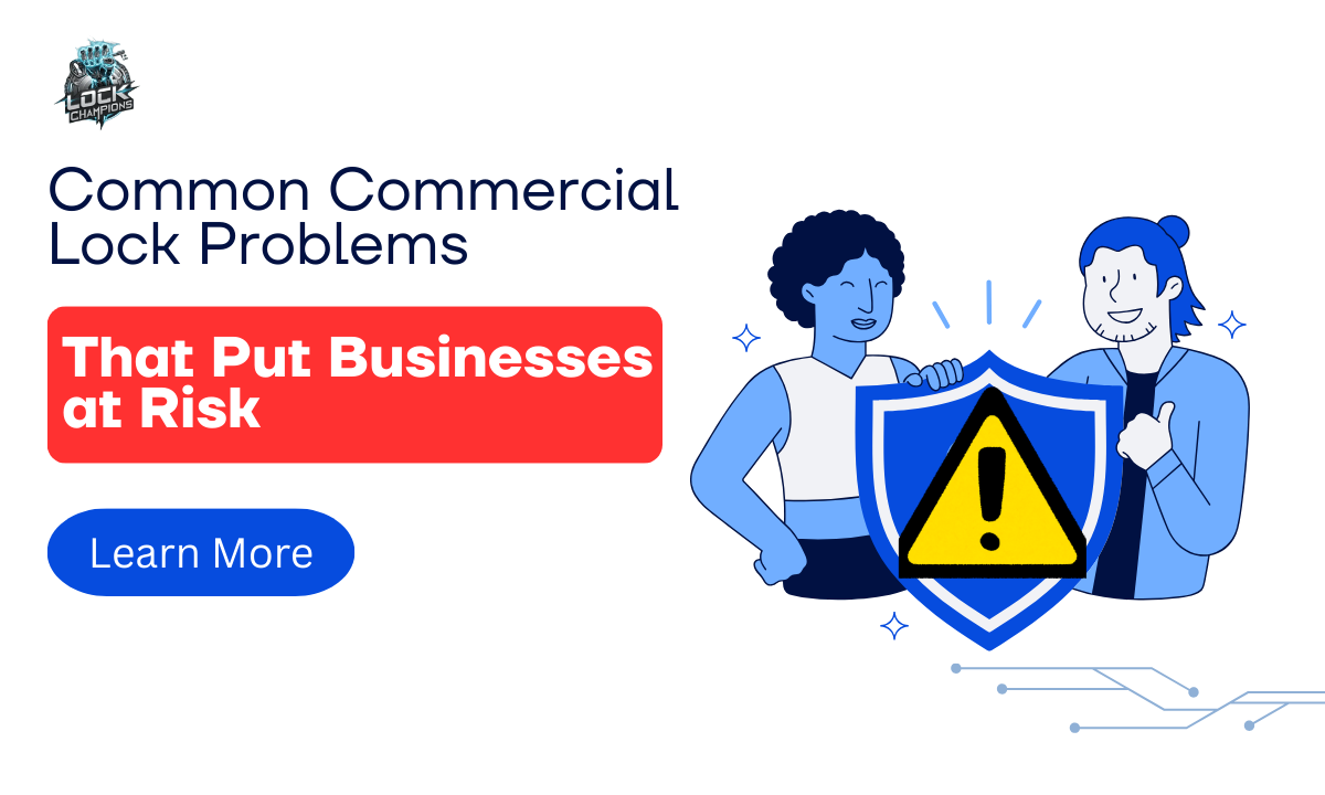 Read more about the article Common Commercial Lock Problems That Put Businesses at Risk